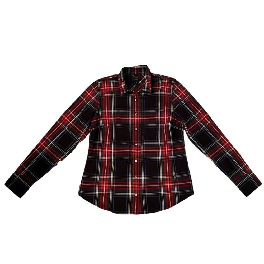 J. Crew shirt, plaid, size 12